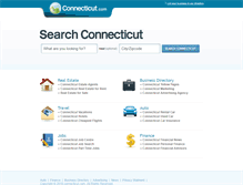 Tablet Screenshot of connecticut.com