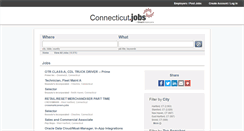 Desktop Screenshot of connecticut.jobs