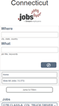 Mobile Screenshot of connecticut.jobs