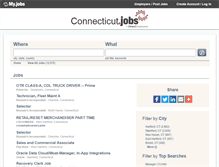 Tablet Screenshot of connecticut.jobs